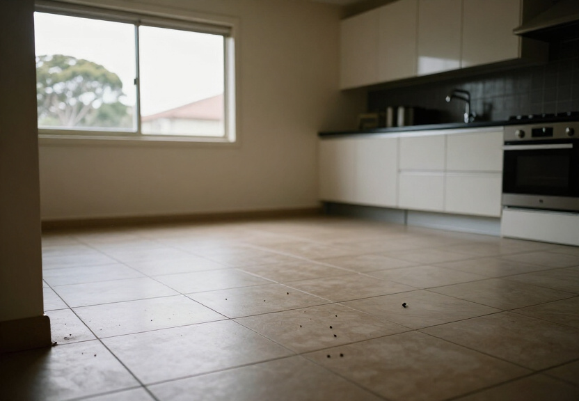 Cockroach-free kitchen in Miller after pest control treatment